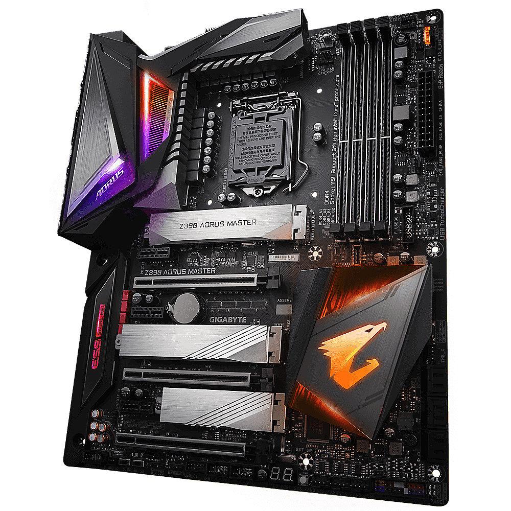 Gigabyte Z390 AORUS MASTER ATX Mainboard Sockel 1151 HDMI/3xM.2/SATA/WIFI/USB3.1