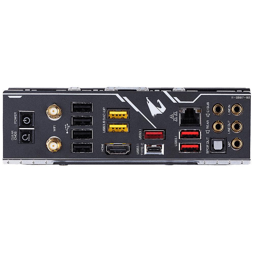 Gigabyte Z390 AORUS MASTER ATX Mainboard Sockel 1151 HDMI/3xM.2/SATA/WIFI/USB3.1