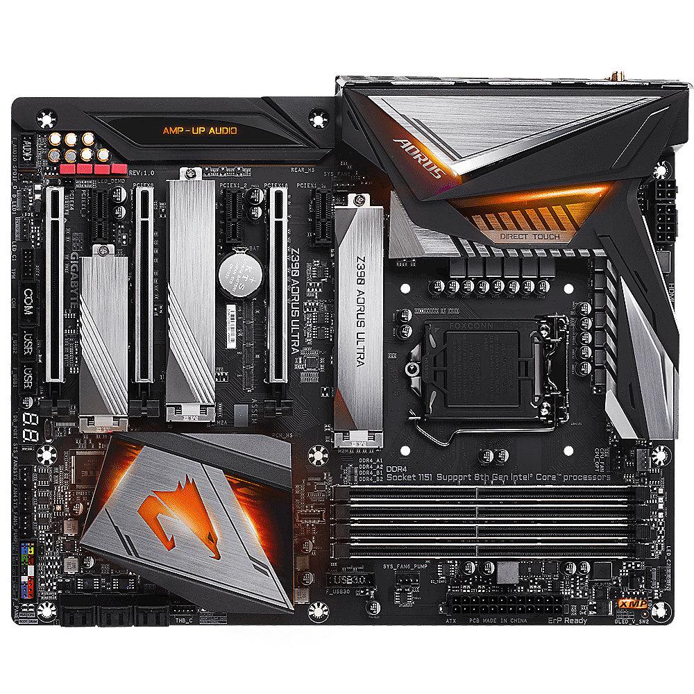 Gigabyte Z390 AORUS ULTRA ATX Mainboard 1151 HDMI/3xM.2/SATA/USB3.1/WIFI