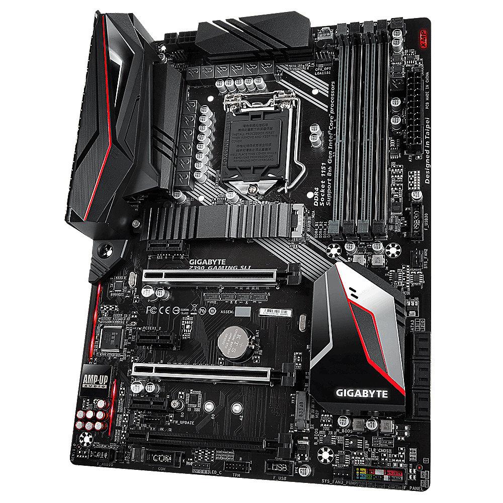 Gigabyte Z390 Gaming SLI ATX Mainboard Sockel 1151 HDMI/2xM.2/SATA/USB3.1(Typ A)