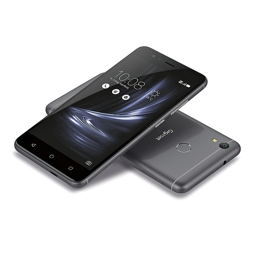 Gigaset GS270 Plus Dual-SIM grau 32 GB Android 7.0 Smartphone