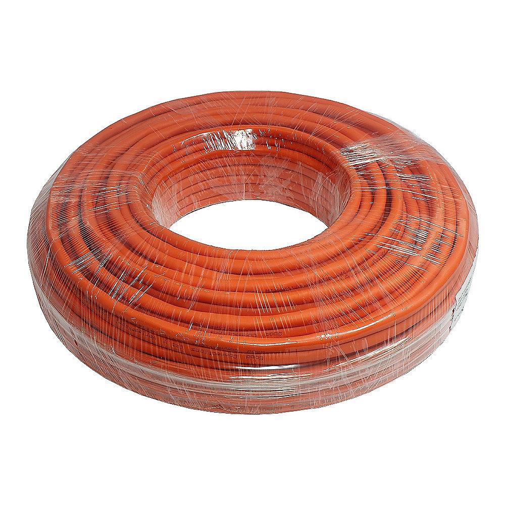 Good Connections Verlegekabel Cat.7 S/FTP PiMF 2x4P Duplex orange 50m