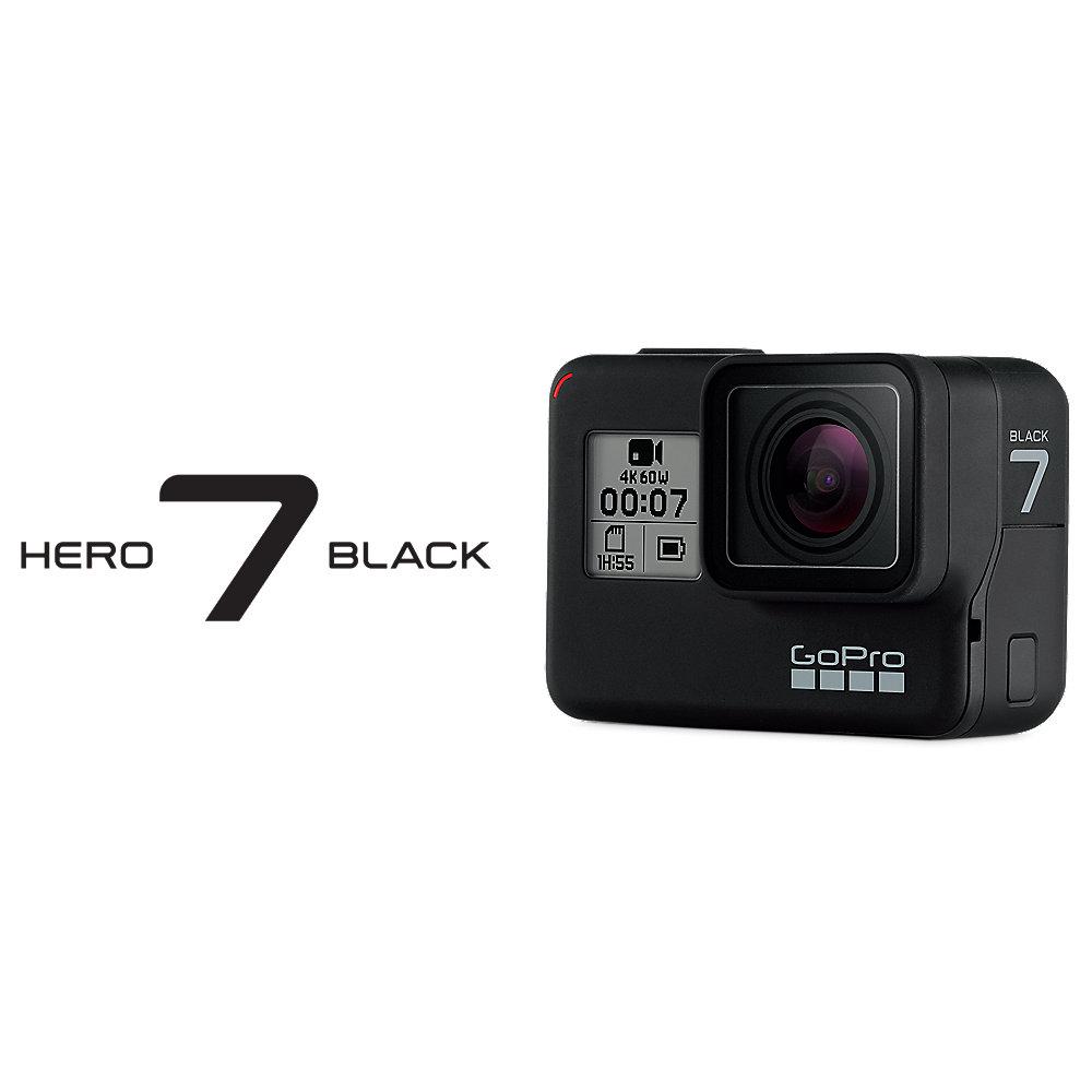 GoPro Hero 7 Black 4K60-Action Cam wasserdicht Spachsteuerung Touchscreen