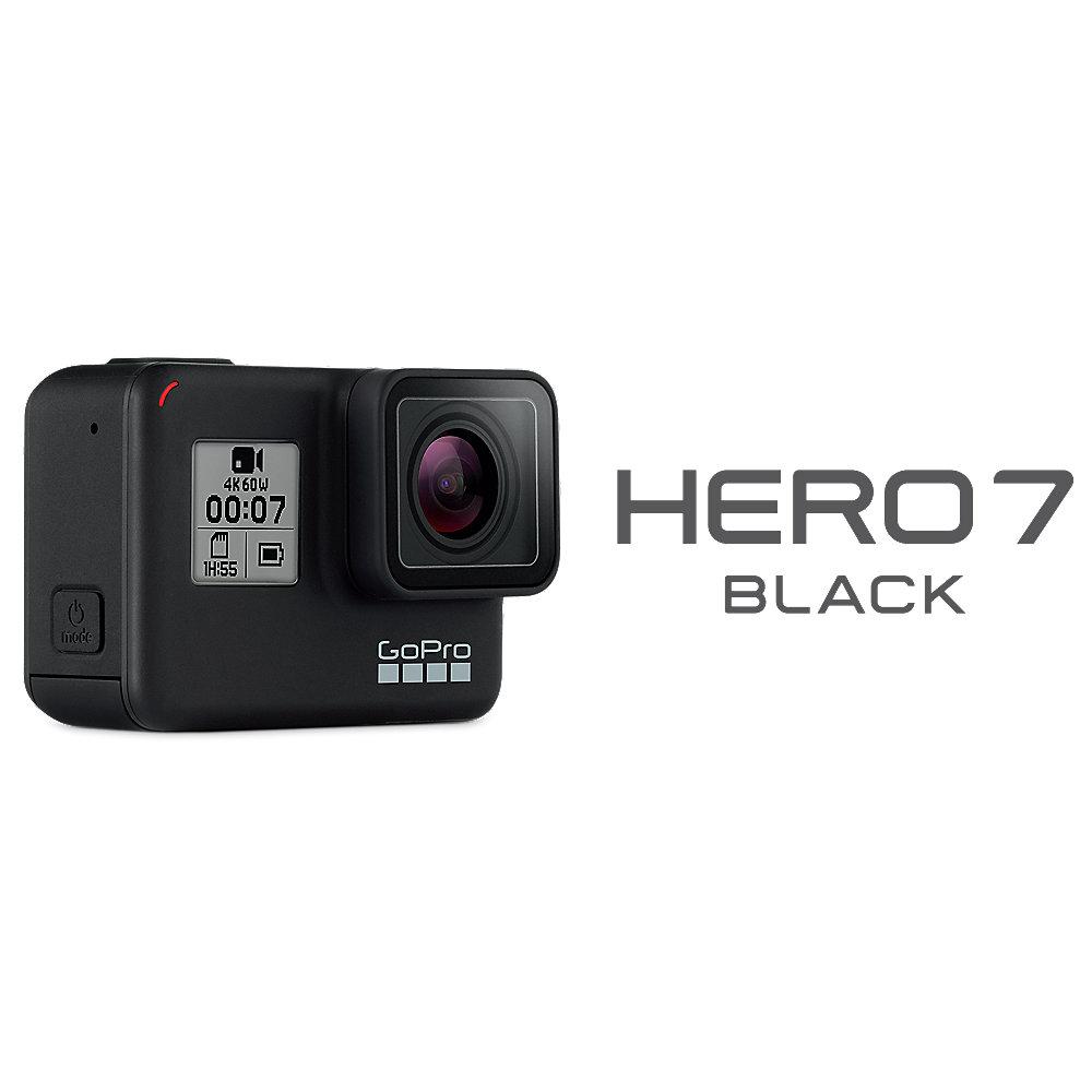 GoPro Hero 7 Black 4K60-Action Cam wasserdicht Spachsteuerung Touchscreen, GoPro, Hero, 7, Black, 4K60-Action, Cam, wasserdicht, Spachsteuerung, Touchscreen