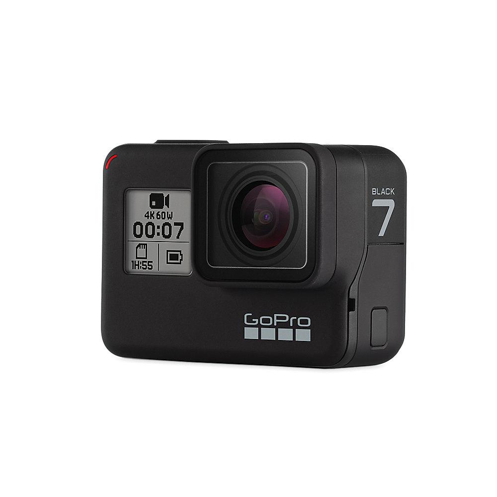 GoPro Hero 7 Black 4K60-Action Cam wasserdicht Spachsteuerung Touchscreen, GoPro, Hero, 7, Black, 4K60-Action, Cam, wasserdicht, Spachsteuerung, Touchscreen