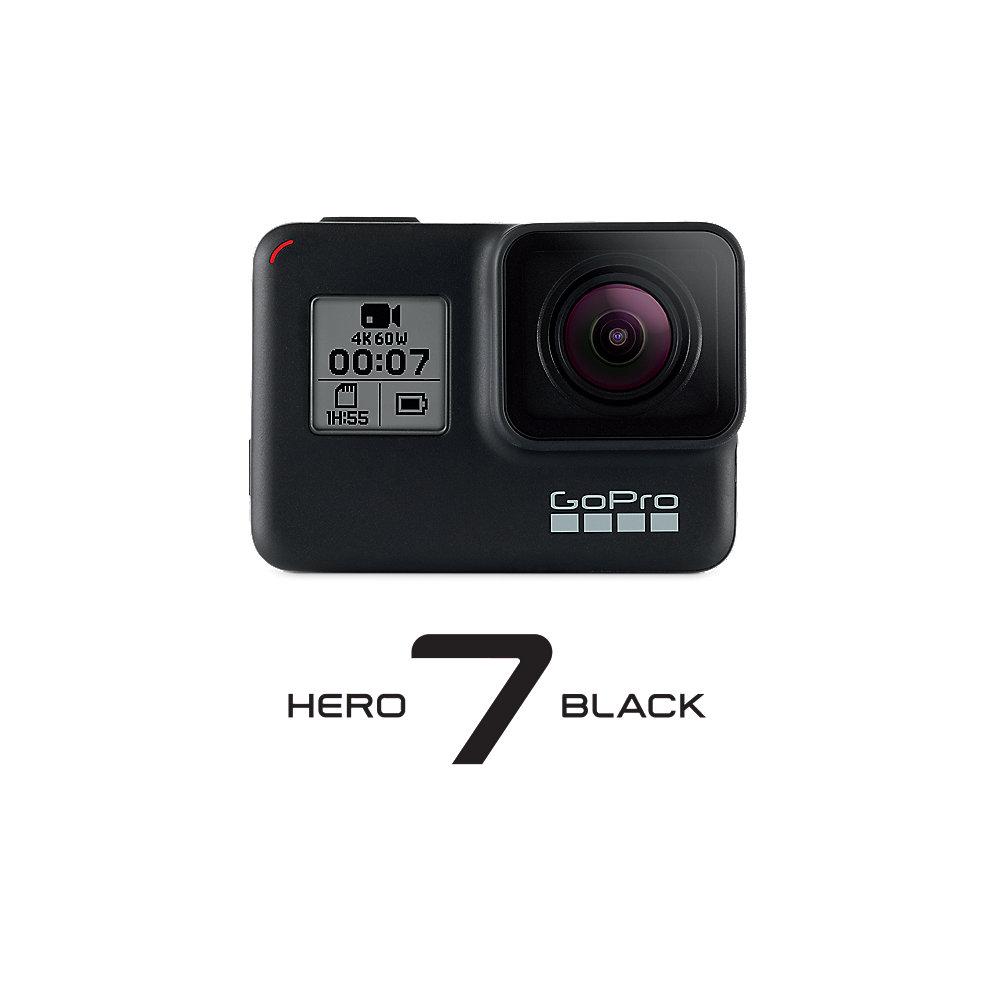 GoPro Hero 7 Black 4K60-Action Cam wasserdicht Spachsteuerung Touchscreen, GoPro, Hero, 7, Black, 4K60-Action, Cam, wasserdicht, Spachsteuerung, Touchscreen