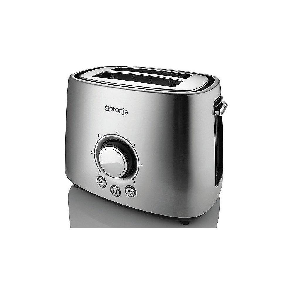 Gorenje T1000E Breakfast Collection Toaster Edelstahl