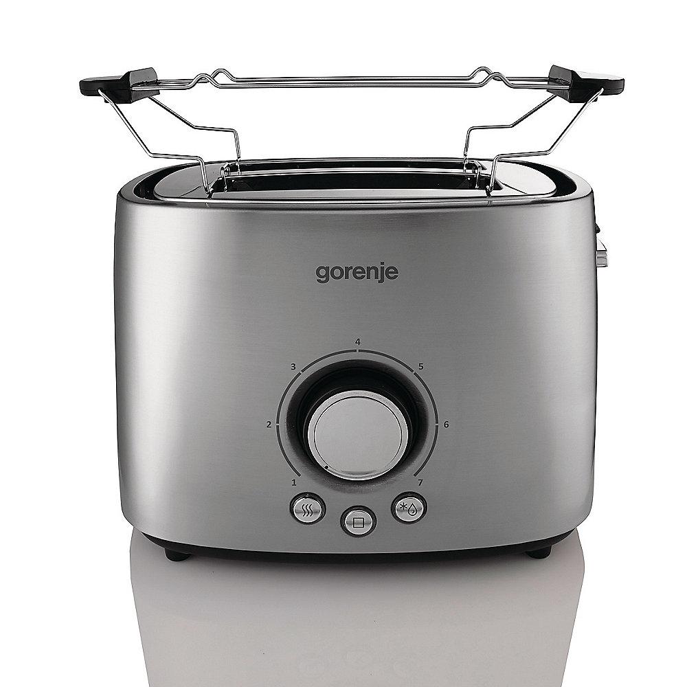 Gorenje T1000E Breakfast Collection Toaster Edelstahl