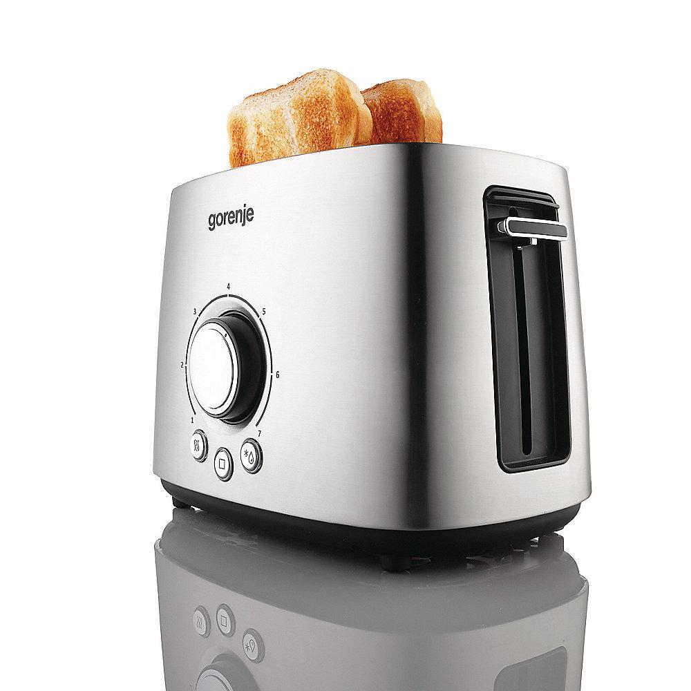 Gorenje T1000E Breakfast Collection Toaster Edelstahl, Gorenje, T1000E, Breakfast, Collection, Toaster, Edelstahl