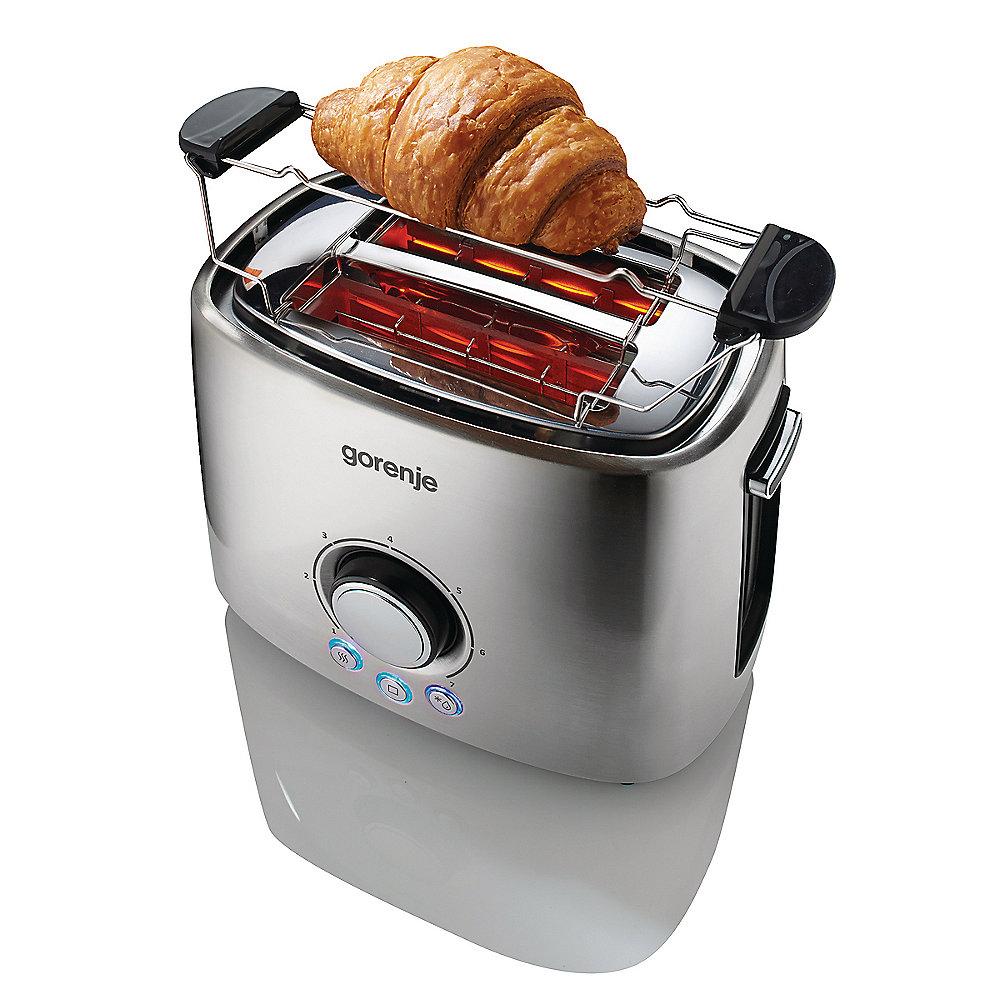 Gorenje T1000E Breakfast Collection Toaster Edelstahl