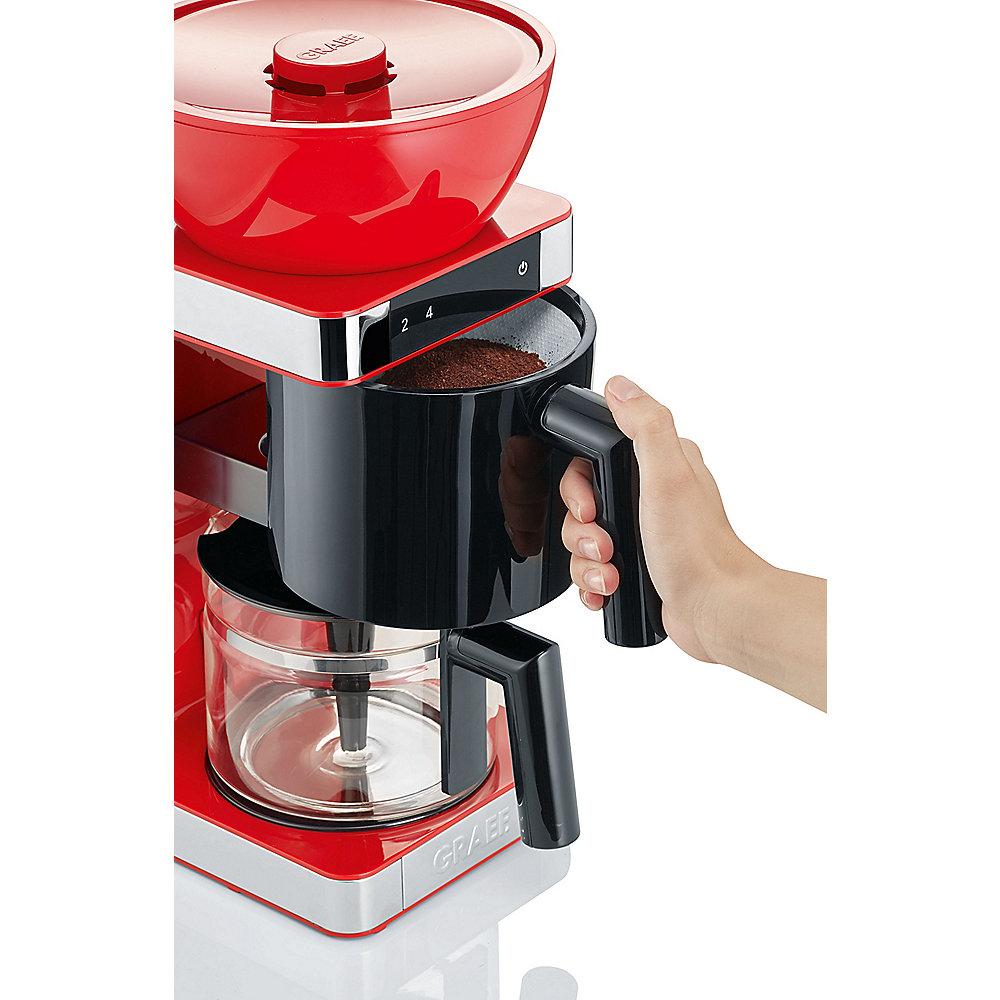 Graef FK 703 Filterkaffeemaschine rot