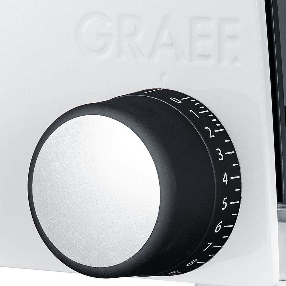 Graef Sliced Kitchen SKS 11001 Allesschneider weiß, Graef, Sliced, Kitchen, SKS, 11001, Allesschneider, weiß