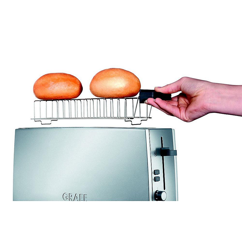 Graef TO 90 2-Scheiben Toaster silber, Graef, TO, 90, 2-Scheiben, Toaster, silber