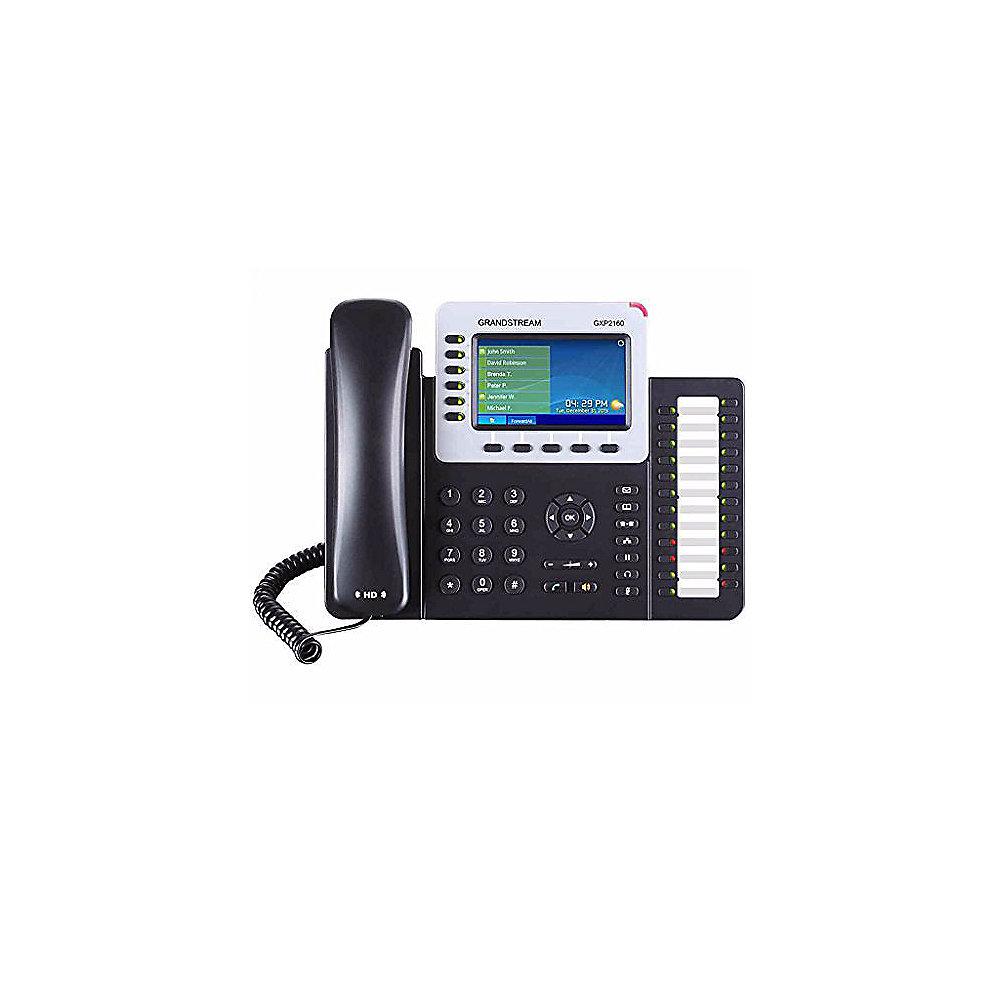 Grandstream GXP2160 VoIP-Telefon (SIP) mit 6 Leitungen, Grandstream, GXP2160, VoIP-Telefon, SIP, 6, Leitungen