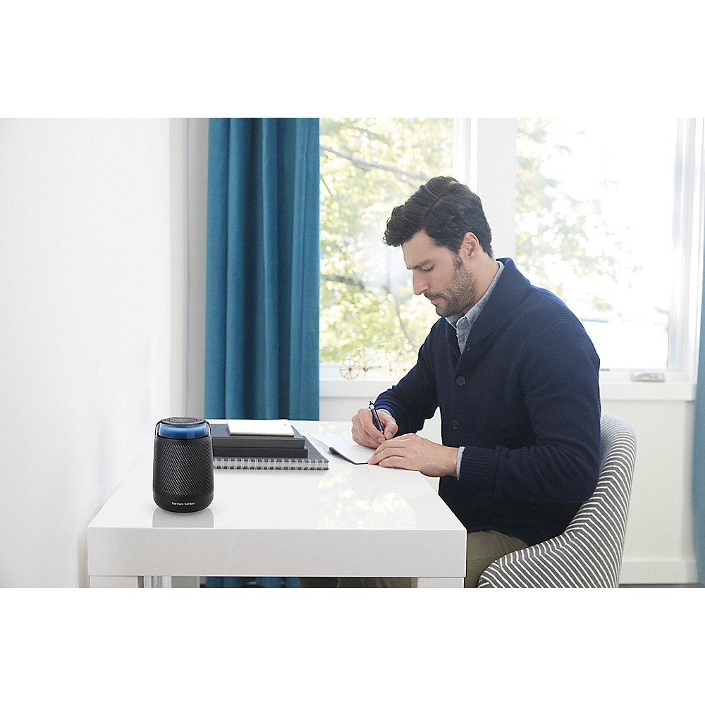 Harman Kardon Allure Portable Bluetooth-Lautsprecher Alexa Sprachst. schwarz