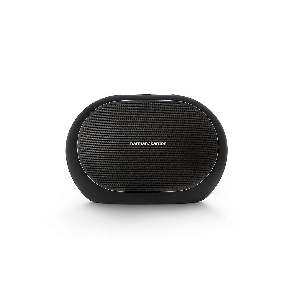 harman kardon Omni 50  Schwarz WLAN Lautsprecher Multiroom Bluetooth IPX5 Akku