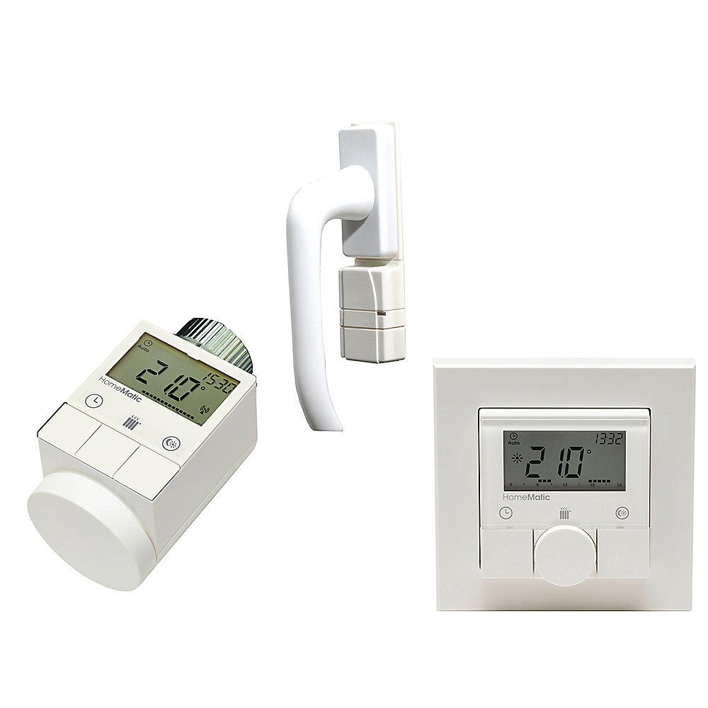 HomeMatic 1x Wandthermostat   1x Heizkörperthermostat   1x Drehgriffkontakt