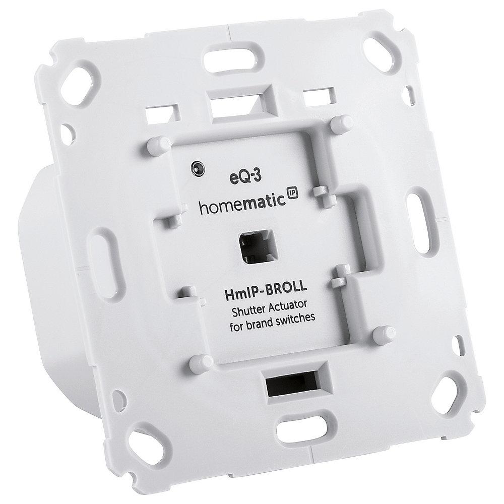 Homematic IP 2er Set Rollladenaktor für Markenschalter - Unterputz HmIP-BROLL