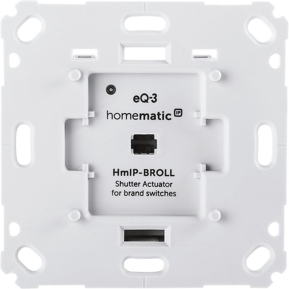 Homematic IP 2er Set Rollladenaktor für Markenschalter - Unterputz HmIP-BROLL