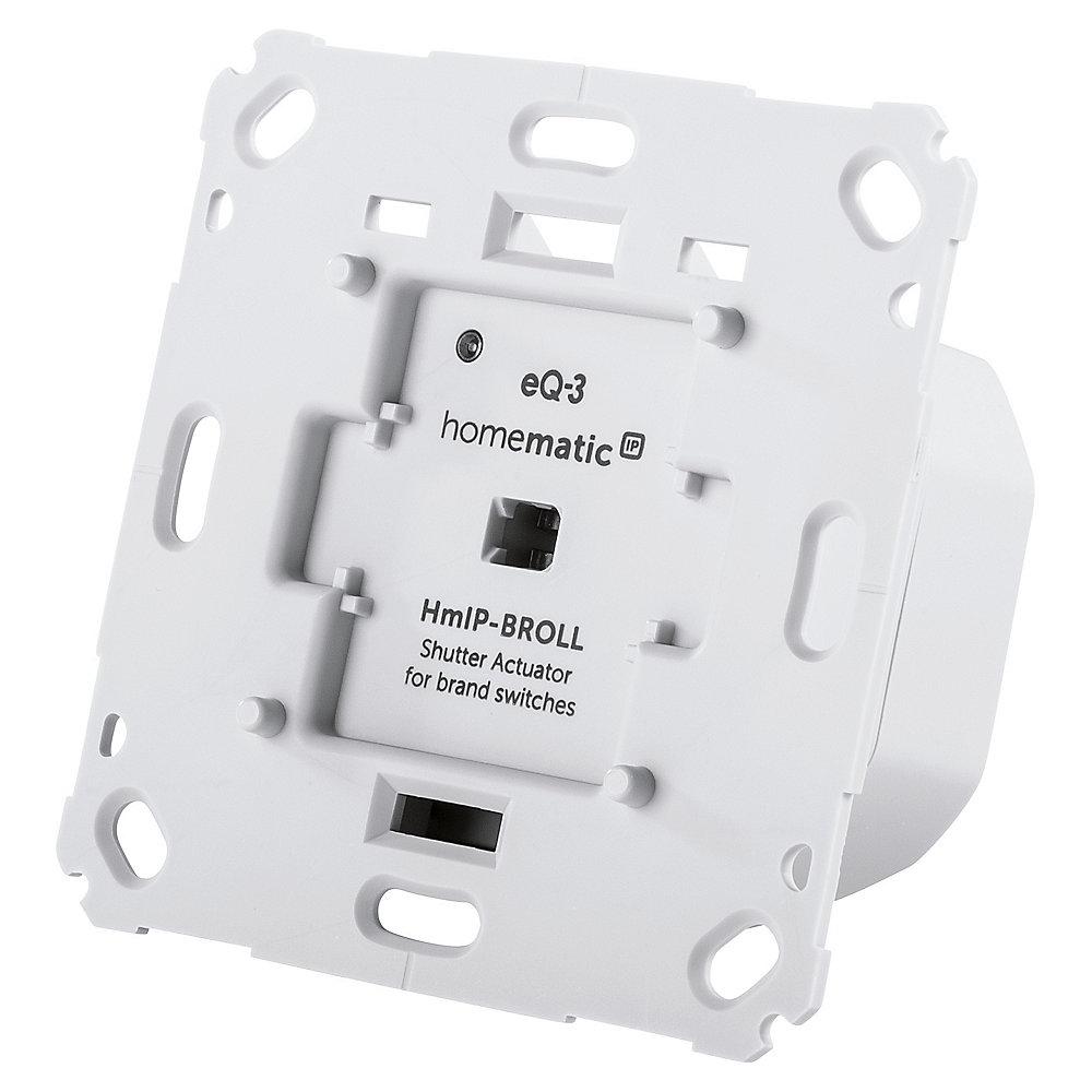 Homematic IP 2er Set Rollladenaktor für Markenschalter - Unterputz HmIP-BROLL