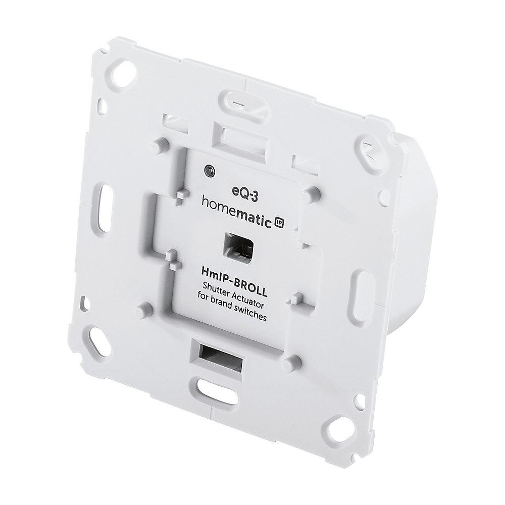 Homematic IP 2er Set Rollladenaktor für Markenschalter - Unterputz HmIP-BROLL