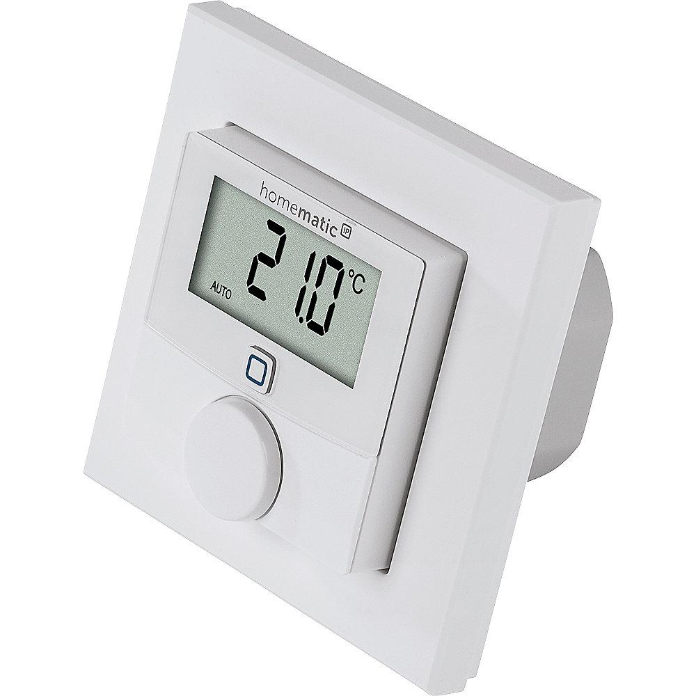 Homematic IP Wandthermostat mit Schaltausgang für Markenschalter 24V HmIP-BWTH24