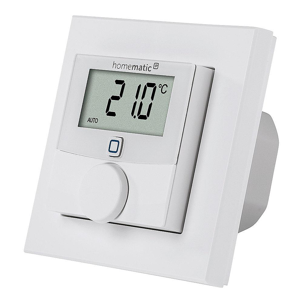 Homematic IP Wandthermostat mit Schaltausgang für Markenschalter 24V HmIP-BWTH24, Homematic, IP, Wandthermostat, Schaltausgang, Markenschalter, 24V, HmIP-BWTH24