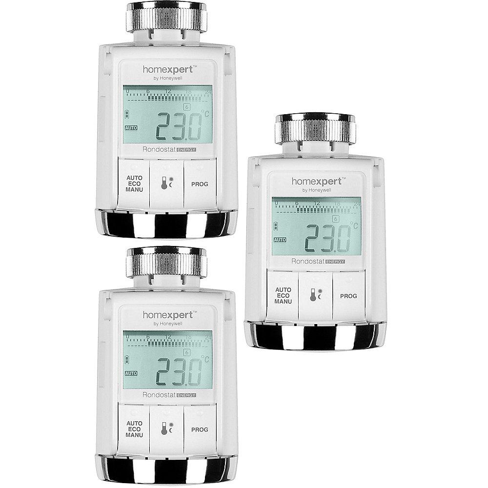 Honeywell 3er Set HR25-Energy Programmierbarer Heizkörperthermostat