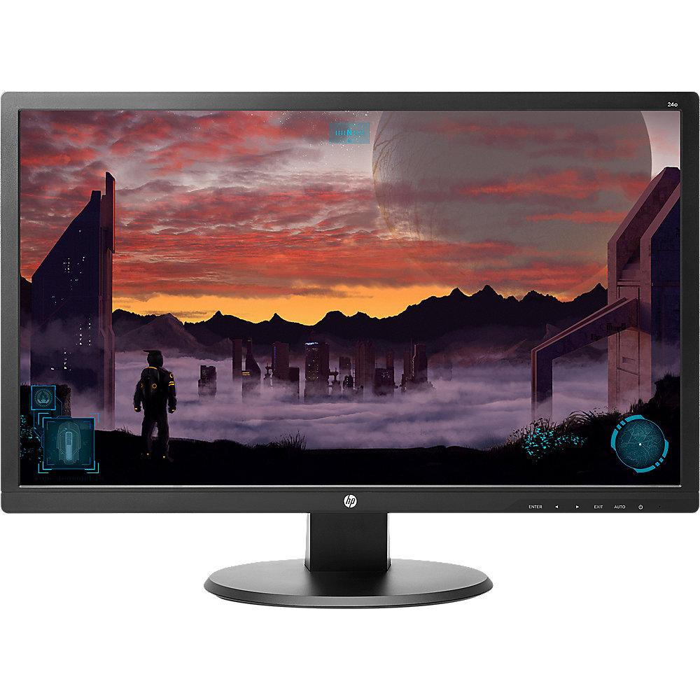 HP 24o 61cm (24") Office-Monitor 16:9 FHD VGA/HDMI 1ms 10Mio:1 LED