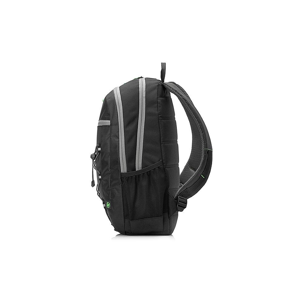 HP Active Rucksack Schwarz/Mintgrün 39,62 cm (15,6 Zoll) (1LU22AA)