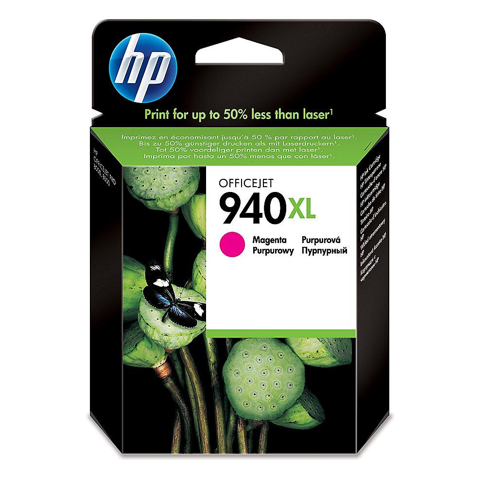 HP C4908AE Original Druckerpatrone 940 XL Magenta für ca. 1.400 Seiten