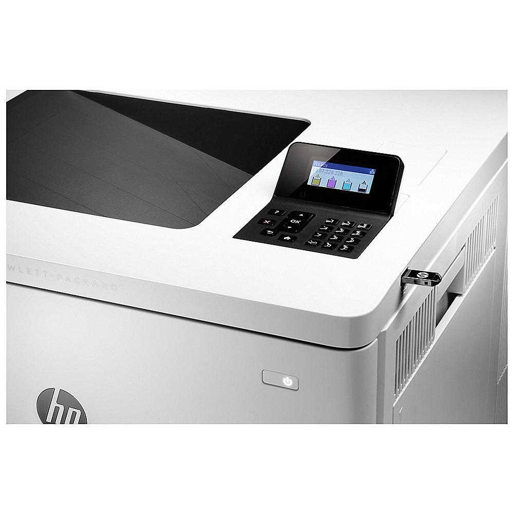 HP Color LaserJet Enterprise M552dn Farblaserdrucker LAN