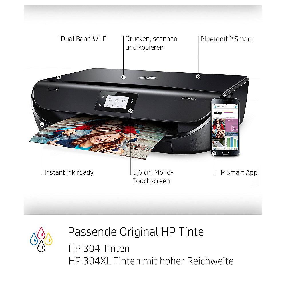 HP Envy 5030 Tintenstrahl-Multifunktionsdrucker Scanner Kopierer WLAN