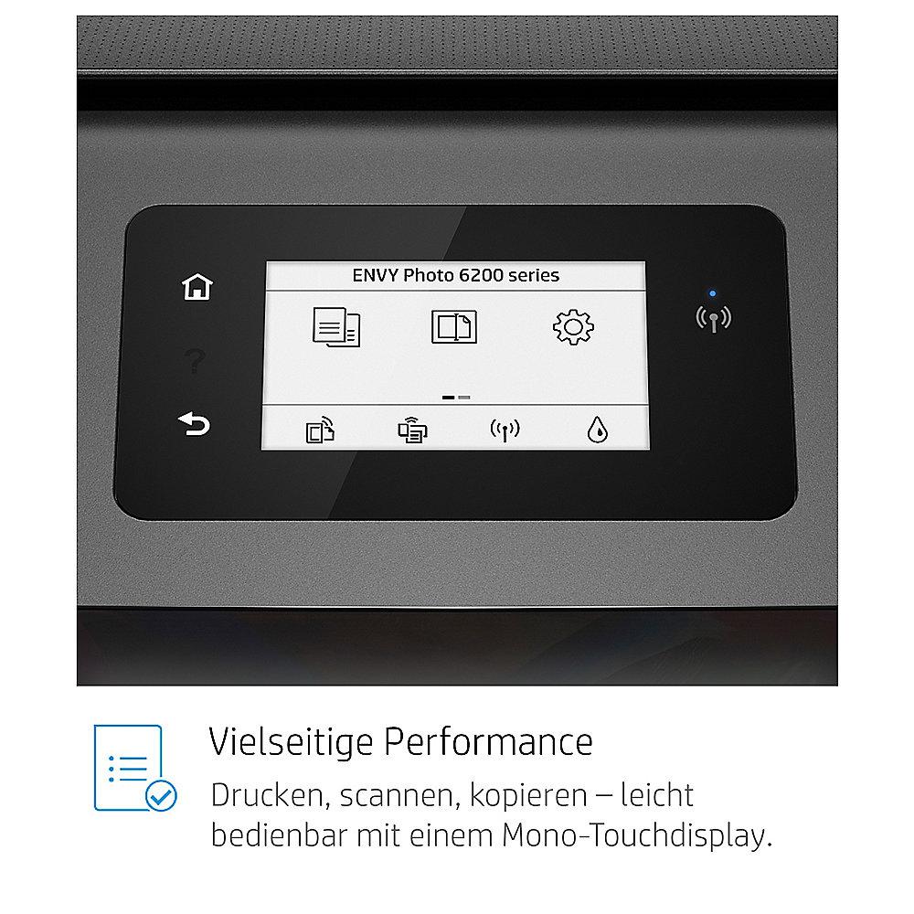 HP Envy Photo 6230 Tintenstrahl-Multifunktionsdrucker Scanner Kopierer WLAN, HP, Envy, Photo, 6230, Tintenstrahl-Multifunktionsdrucker, Scanner, Kopierer, WLAN