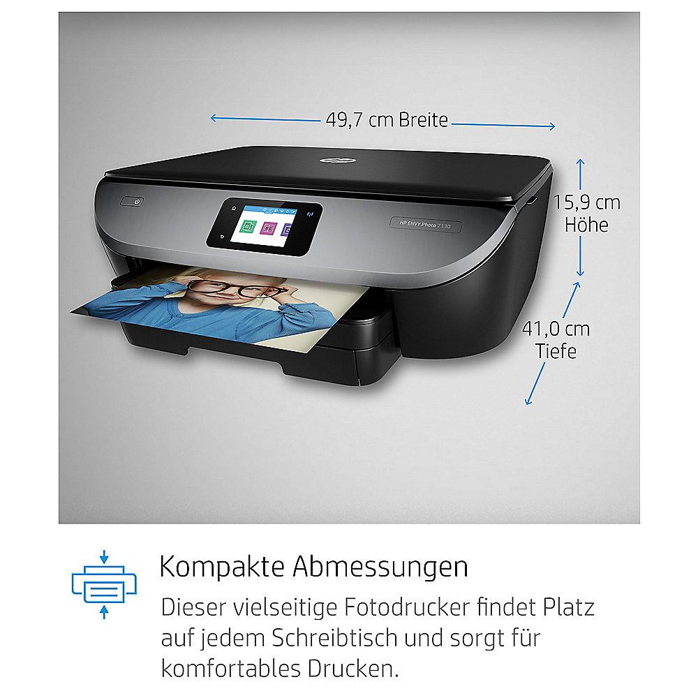 HP Envy Photo 7130 Multifunktionsdrucker Scanner Kopierer WLAN