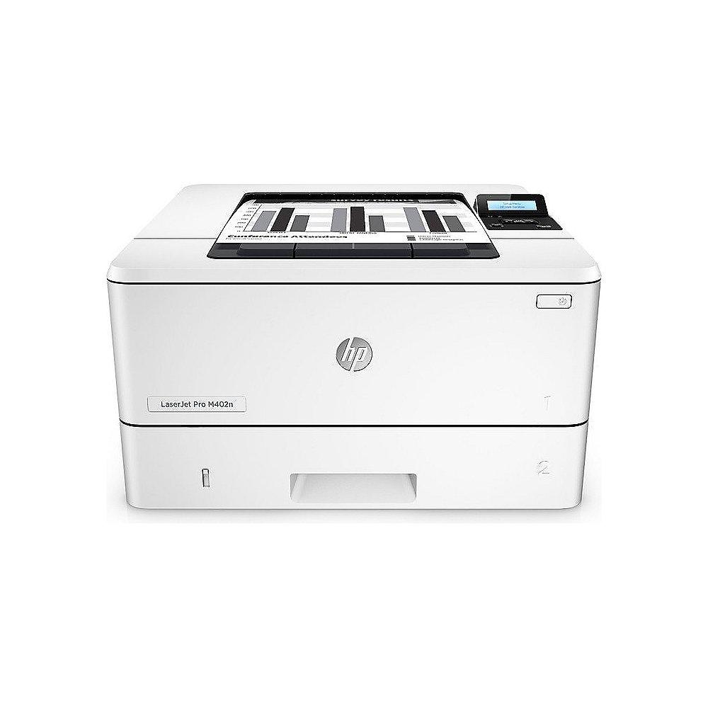 HP LaserJet Pro 400 M402n S/W-Laserdrucker LAN, HP, LaserJet, Pro, 400, M402n, S/W-Laserdrucker, LAN