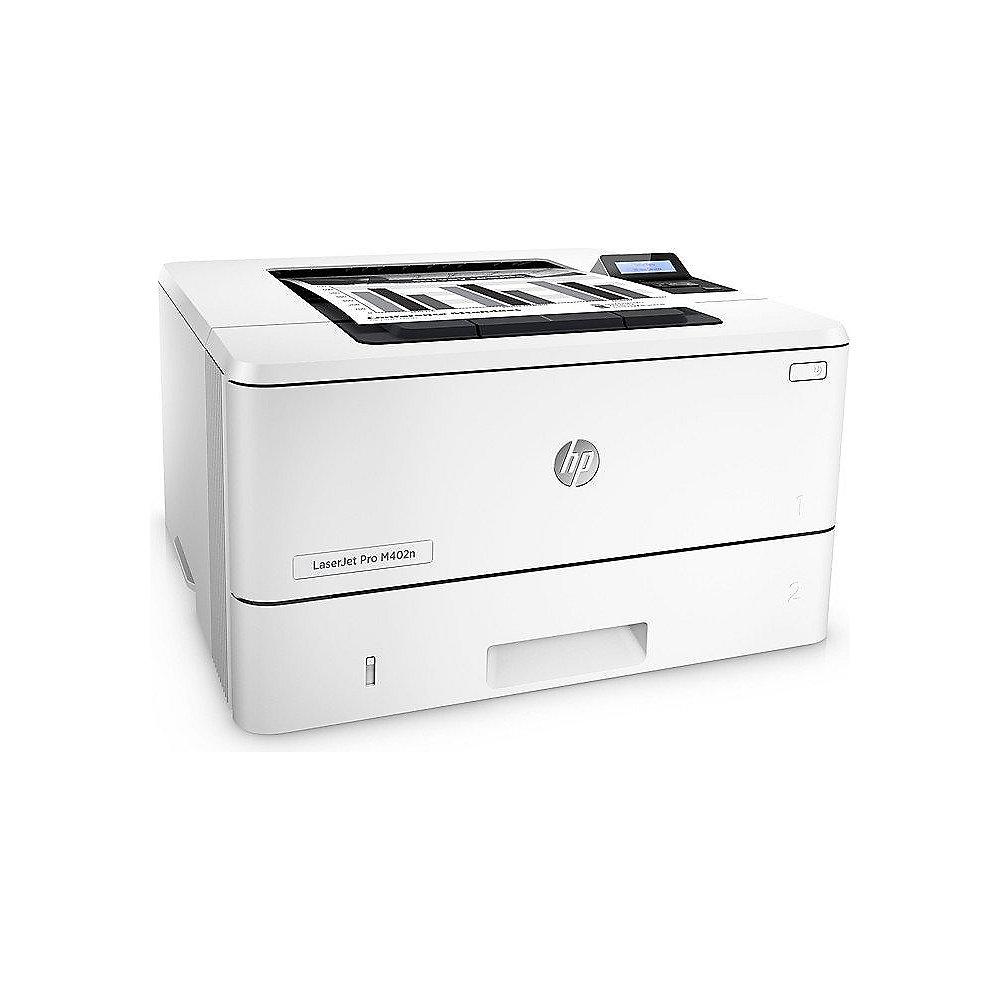 HP LaserJet Pro 400 M402n S/W-Laserdrucker LAN