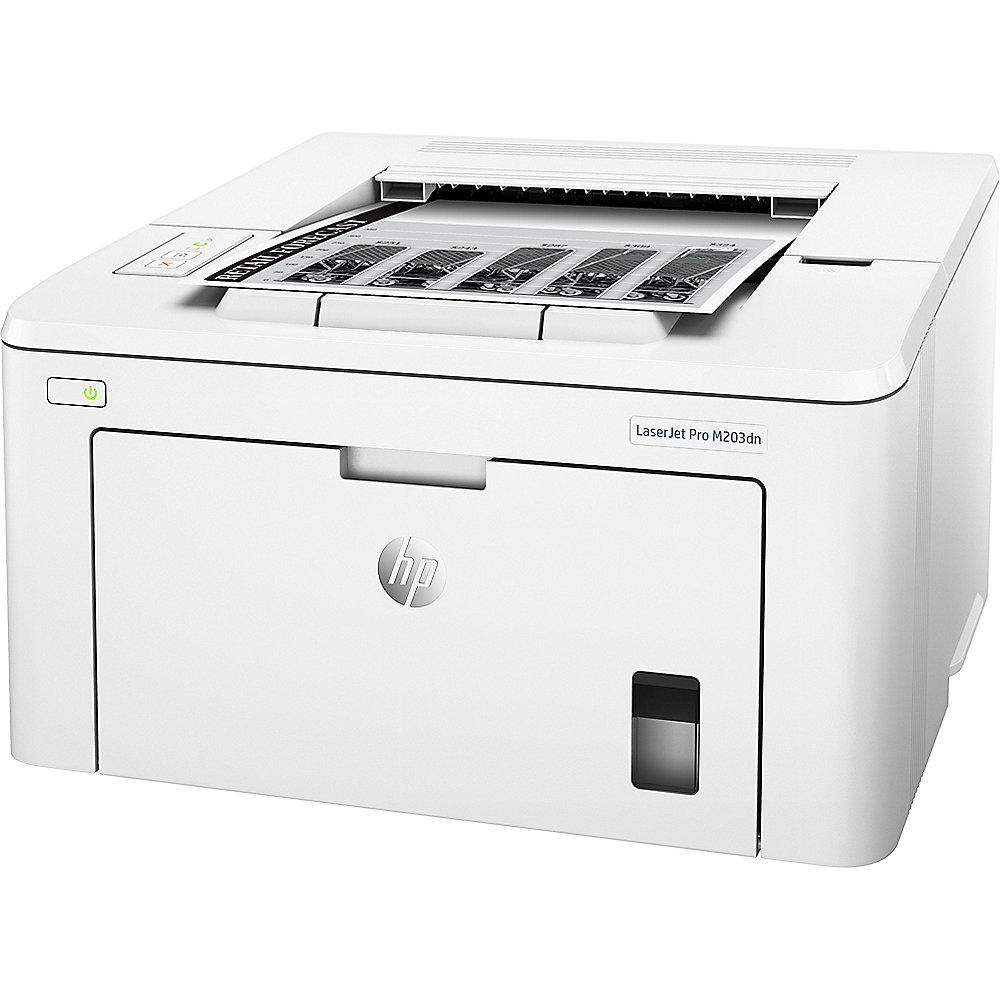 HP LaserJet Pro M203dn S/W-Laserdrucker USB LAN, HP, LaserJet, Pro, M203dn, S/W-Laserdrucker, USB, LAN