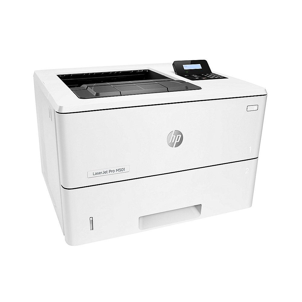 HP LaserJet Pro M501dn S/W-Laserdrucker LAN