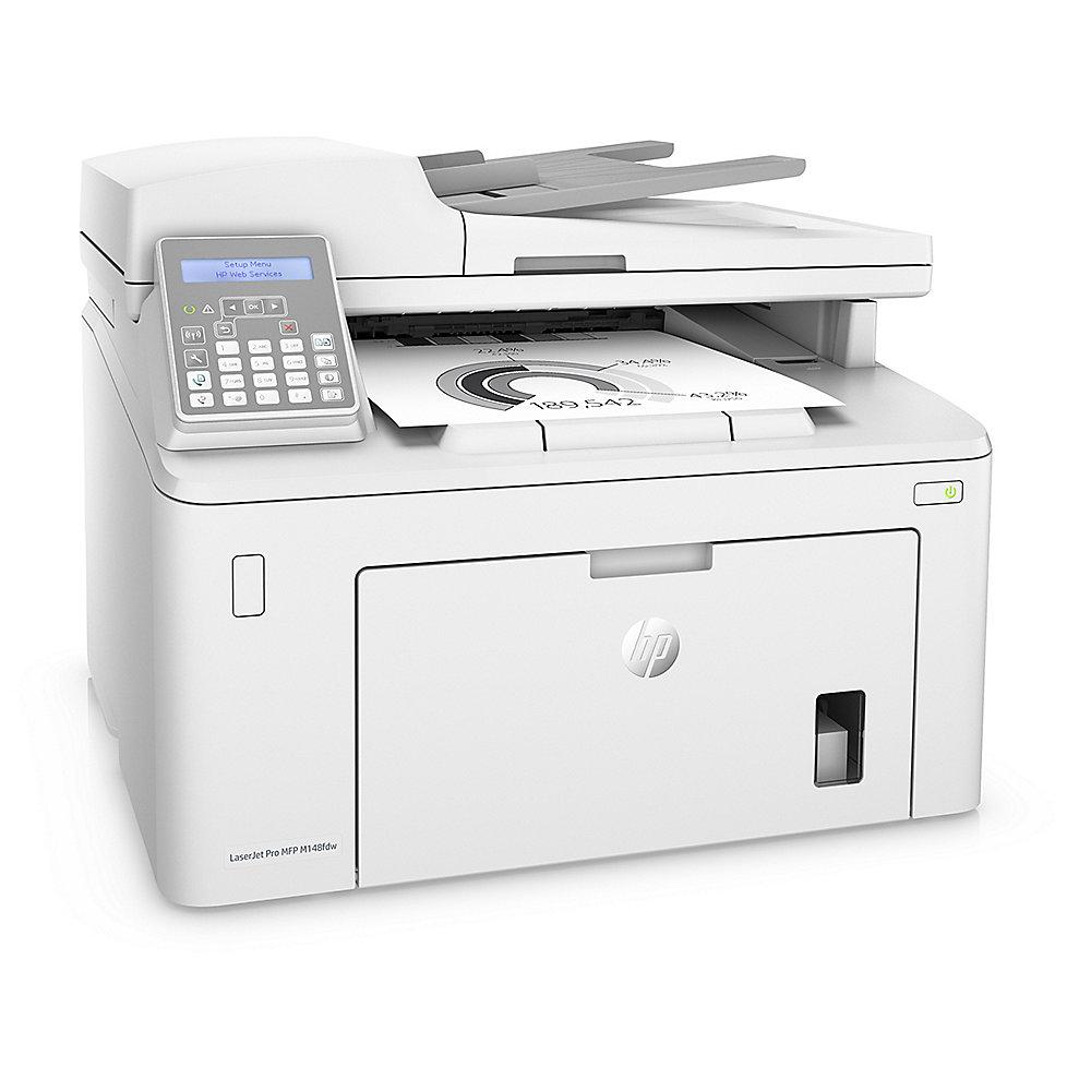 HP LaserJet Pro MFP M148fdw S/W-Laserdrucker Scanner Kopierer Fax LAN WLAN, HP, LaserJet, Pro, MFP, M148fdw, S/W-Laserdrucker, Scanner, Kopierer, Fax, LAN, WLAN