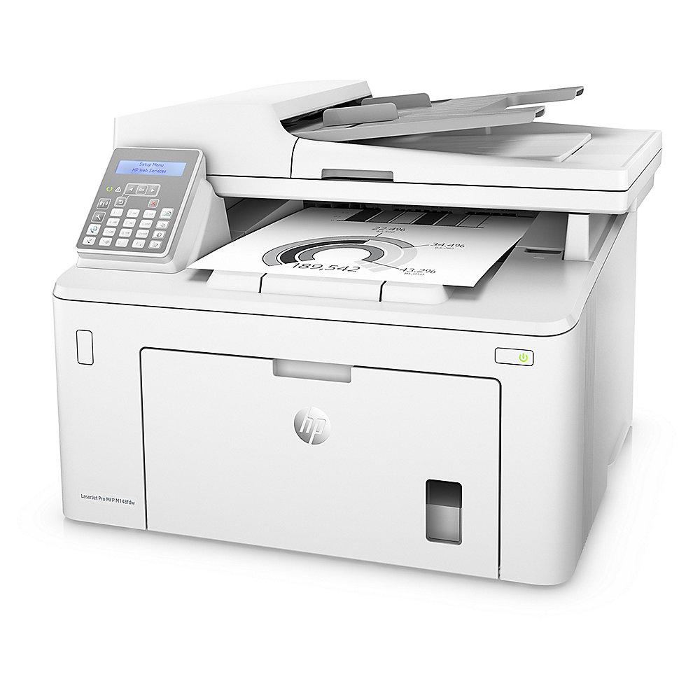 HP LaserJet Pro MFP M148fdw S/W-Laserdrucker Scanner Kopierer Fax LAN WLAN, HP, LaserJet, Pro, MFP, M148fdw, S/W-Laserdrucker, Scanner, Kopierer, Fax, LAN, WLAN