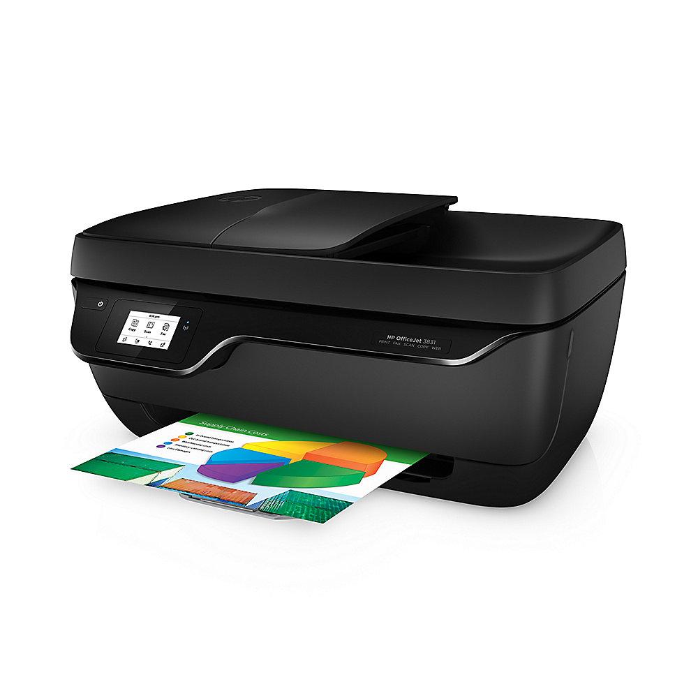 HP OfficeJet 3831 Multifunktionsdrucker Scanner Kopierer Fax WLAN, HP, OfficeJet, 3831, Multifunktionsdrucker, Scanner, Kopierer, Fax, WLAN