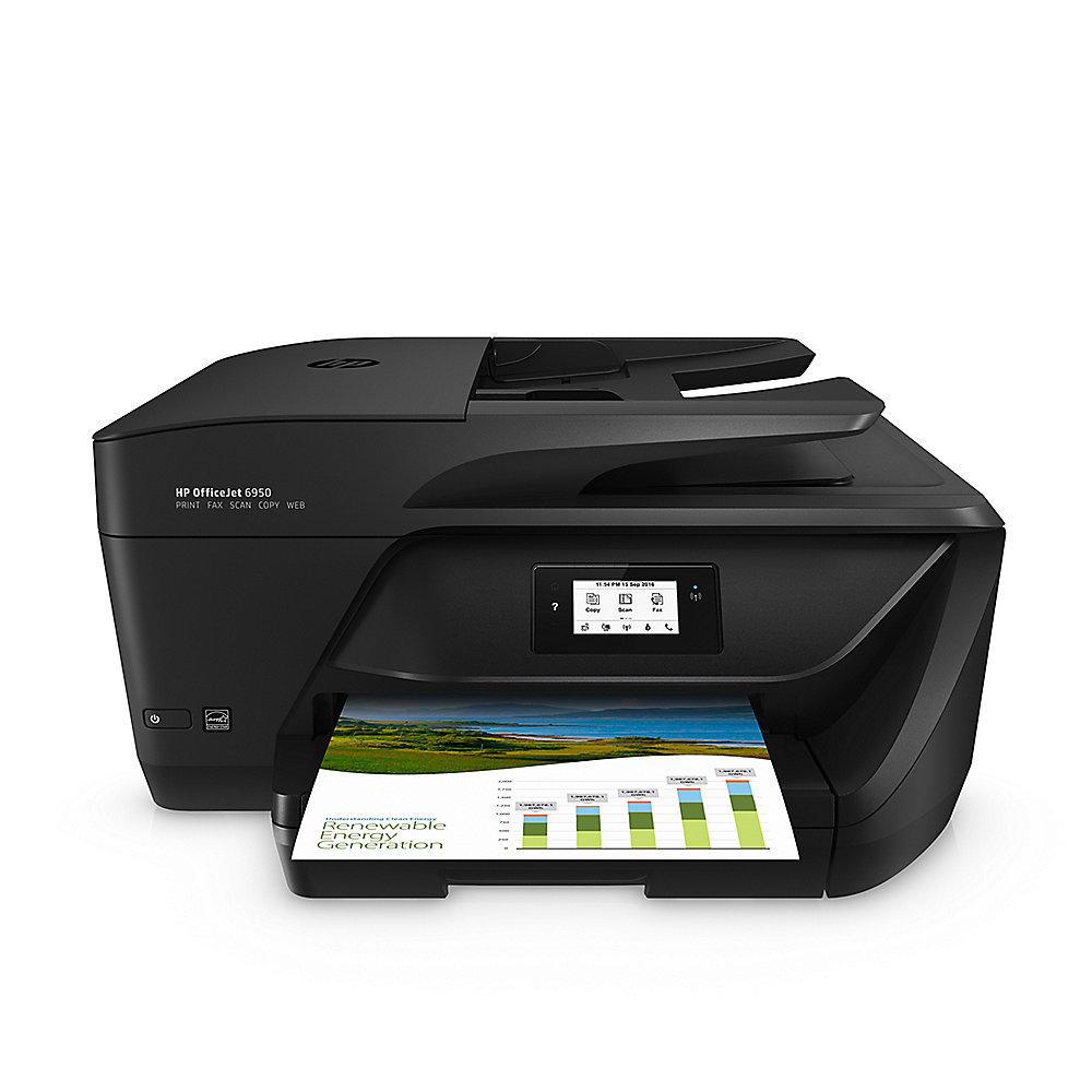 HP OfficeJet 6950 Multifunktionsdrucker Scanner Kopierer Fax WLAN