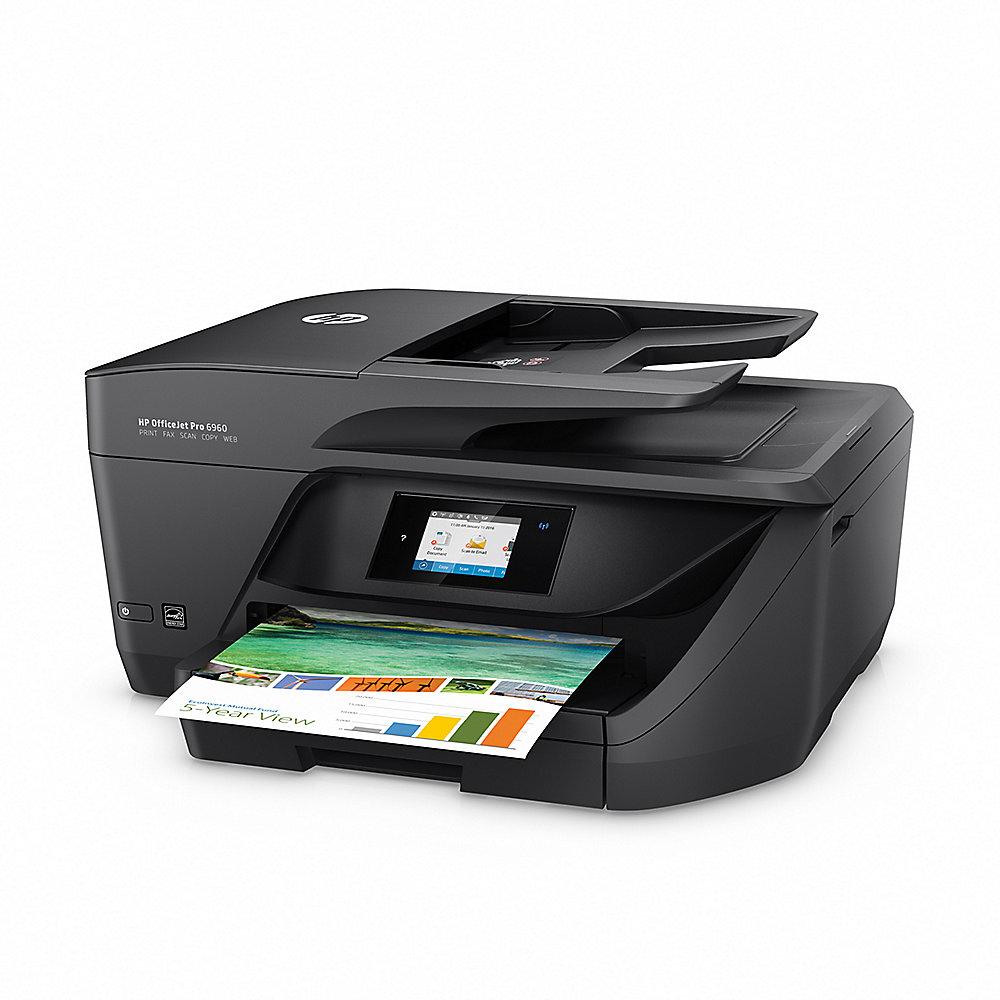HP OfficeJet Pro 6960 Multifunktionsdrucker Scanner Kopierer Fax WLAN LAN