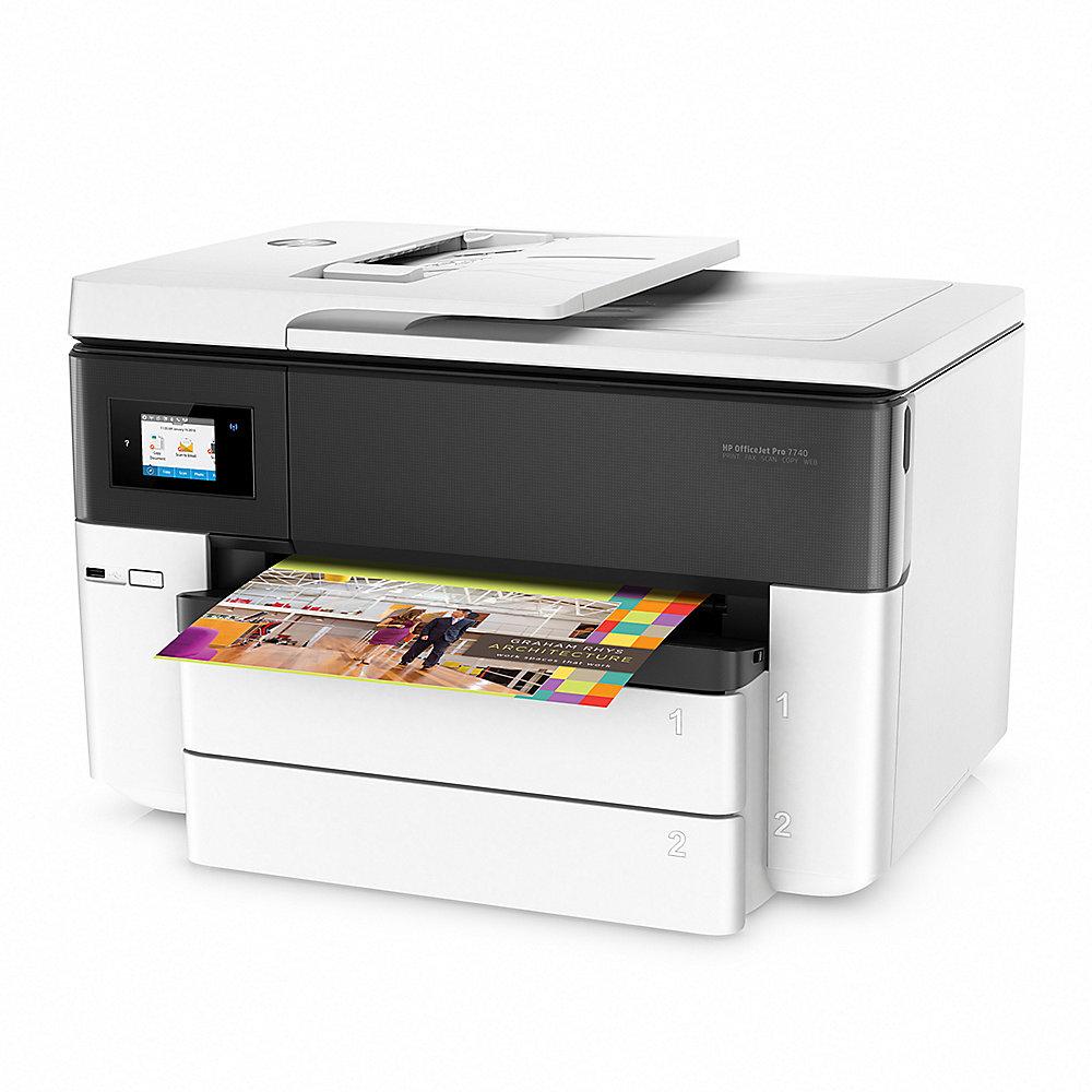 HP OfficeJet Pro 7740 MFG Drucker Scanner Kopierer Fax A3 WLAN   30€, HP, OfficeJet, Pro, 7740, MFG, Drucker, Scanner, Kopierer, Fax, A3, WLAN, , 30€