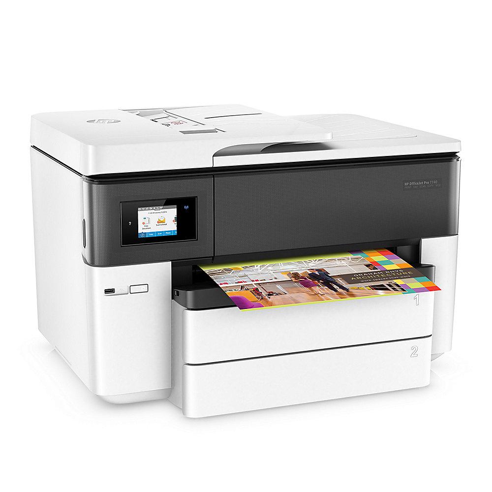 HP OfficeJet Pro 7740 MFG Drucker Scanner Kopierer Fax A3 WLAN   30€