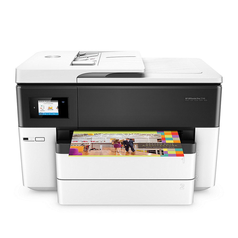 HP OfficeJet Pro 7740 MFG Drucker Scanner Kopierer Fax A3 WLAN   30€, HP, OfficeJet, Pro, 7740, MFG, Drucker, Scanner, Kopierer, Fax, A3, WLAN, , 30€