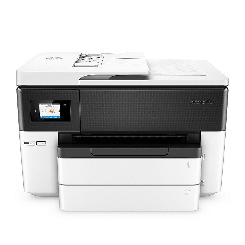 HP OfficeJet Pro 7740 MFG Drucker Scanner Kopierer Fax A3 WLAN   30€, HP, OfficeJet, Pro, 7740, MFG, Drucker, Scanner, Kopierer, Fax, A3, WLAN, , 30€