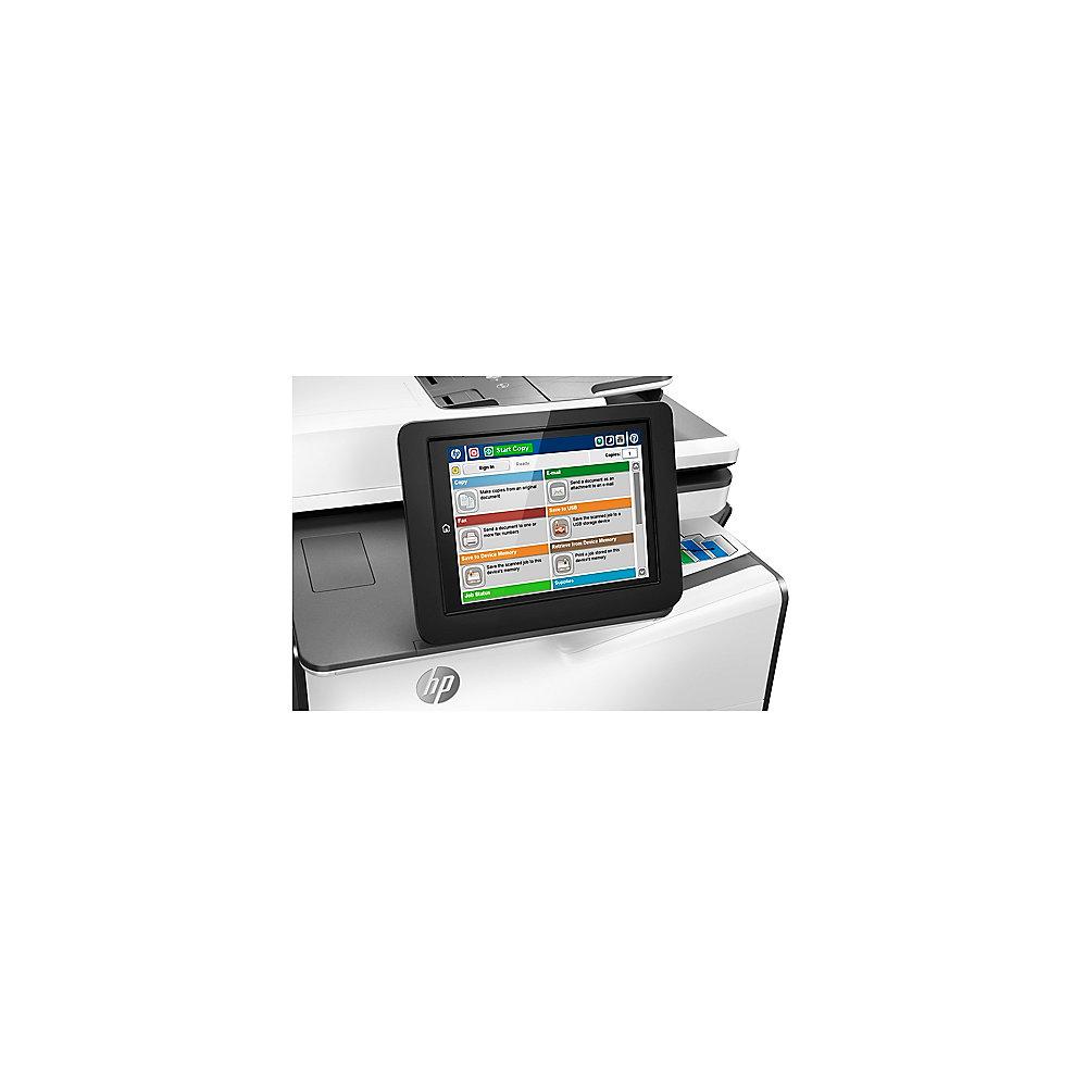 HP PageWide Enterprise Color MFP 586f MFG-Drucker Scanner Kopierer Fax LAN, HP, PageWide, Enterprise, Color, MFP, 586f, MFG-Drucker, Scanner, Kopierer, Fax, LAN