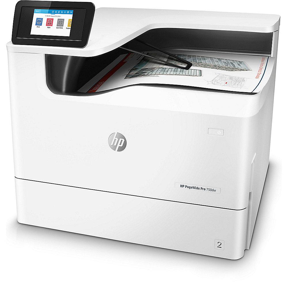 HP PageWide Pro 750dw Tintenstrahldrucker LAN WLAN